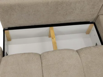 Handu 4-seters Divansofa Høyre - Møbler - Sofaer - Sovesofaer - Hjørnesovesofa