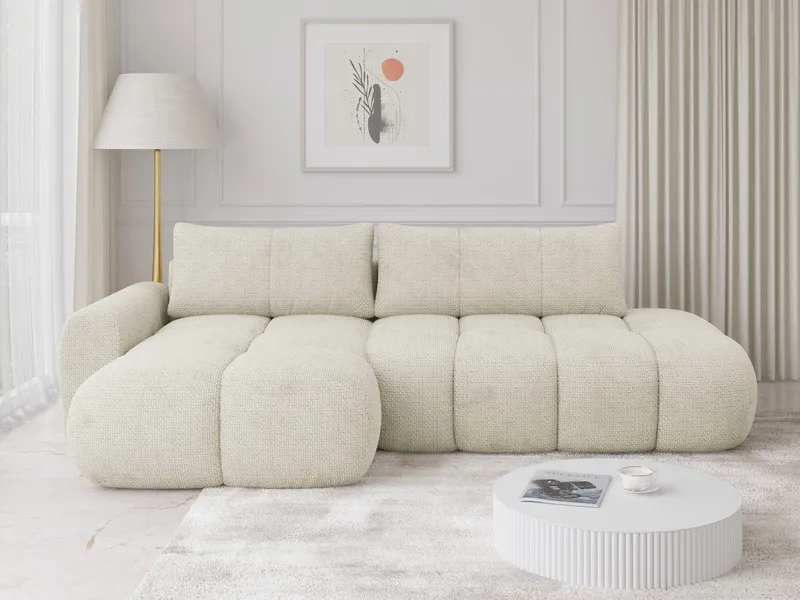 Handu 4-seters Divansofa Venstre - Møbler - Sofaer - Sovesofaer - Hjørnesovesofa