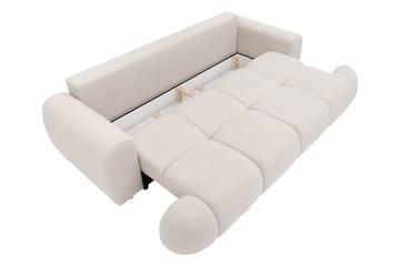 Handu Sovesofa 3-Seter - Hvit - Møbler - Sofaer - Sovesofaer - 3 seters sovesofa