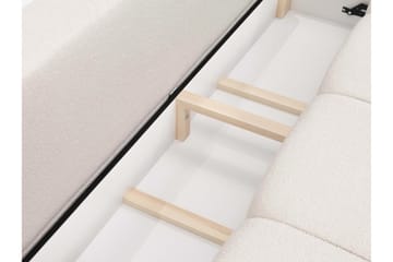 Handu Sovesofa 3-Seter - Hvit - Møbler - Sofaer - Sovesofaer - 3 seters sovesofa