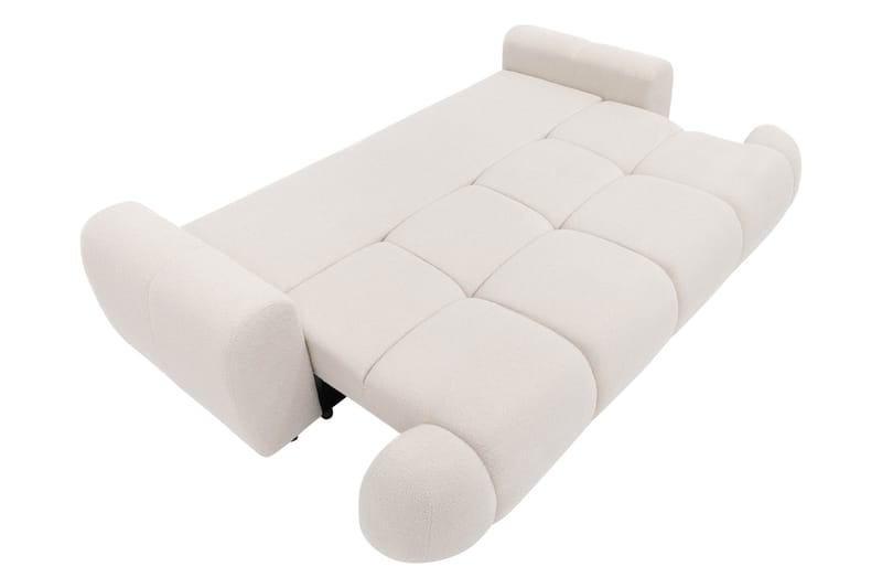Handu Sovesofa 3-Seter - Hvit - Møbler - Sofaer - Sovesofaer - 3 seters sovesofa