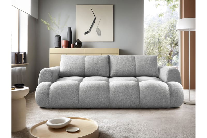 Handu Sovesofa 3-Seter - Hvit - Møbler - Sofaer - Sovesofaer - 3 seters sovesofa