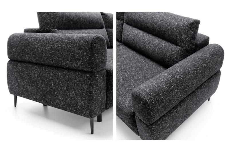 Hawara Sovesofa 2-Seter - Grå - Møbler - Sofaer - Sovesofaer - 2 seters sovesofa