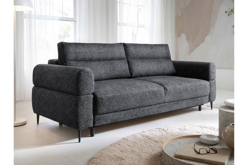Hawara Sovesofa 2-Seter - Grå - Møbler - Sofaer - Sovesofaer - 2 seters sovesofa