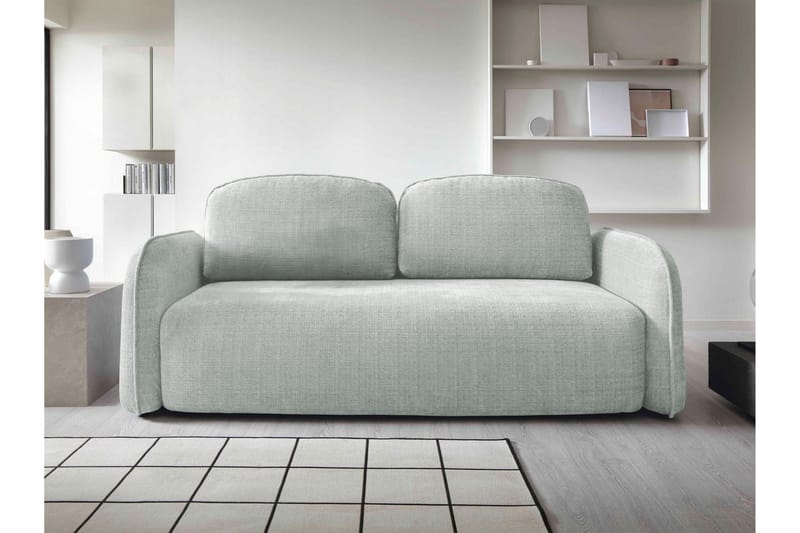 Hemanti Sovesofa 2-Seter - Grå - Møbler - Sofaer - Sovesofaer - 2 seters sovesofa