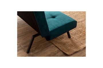 Hetalia Sovesofa 3-sits - Blå - Møbler - Sofaer - Sovesofaer - 3 seters sovesofa