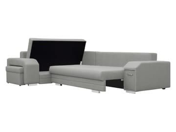 hjørnesofa Alvares Nazar 225.05 Høyrevendt - Grå - Møbler - Sofaer - Sovesofaer - Hjørnesovesofa