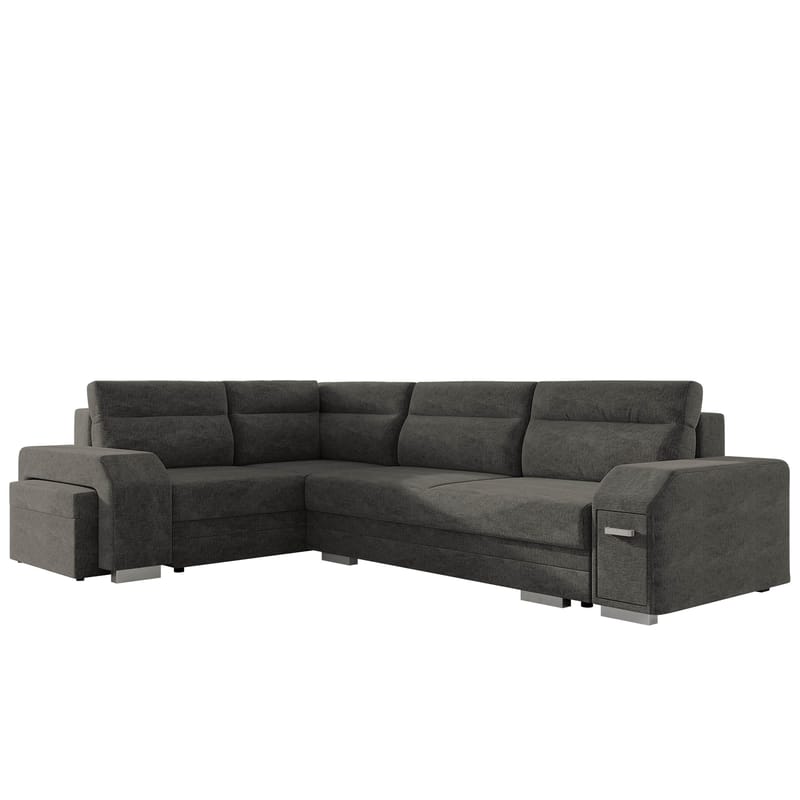 hjørnesofa Alvares Nazar 225.06 Venstrevendt - Grå - Møbler - Sofaer - Sovesofaer - Hjørnesovesofa