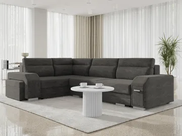 hjørnesofa Alvares Nazar 225.06 Venstrevendt - Grå - Møbler - Sofaer - Sovesofaer - Hjørnesovesofa