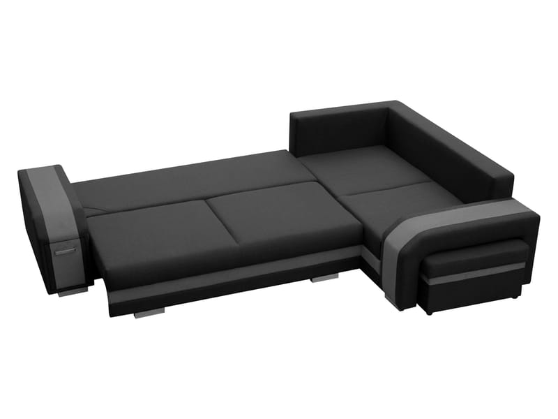 hjørnesofa Assan Nazar 225.02 + Nazar 225.01 Høyrevendt - beige - Møbler - Sofaer - Sovesofaer - Hjørnesovesofa