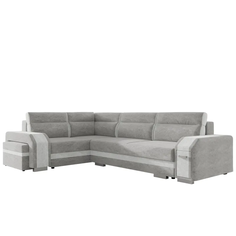 hjørnesofa Assan Nazar 225.05 + Nazar 225.04 Venstrevendt, grå