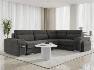 hjørnesofa Assan Nazar 225.06 + Nazar 225.07 Høyrevendt - Møbler - Sofaer - Sovesofaer - Hjørnesovesofa