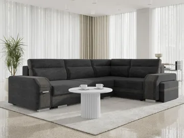 hjørnesofa Assan Nazar 225.07 + Nazar 225.06 Høyrevendt - Møbler - Sofaer - Sovesofaer - Hjørnesovesofa