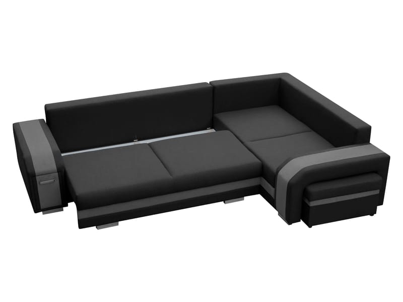 hjørnesofa Assan Nazar 225.07 + Nazar 225.06 Høyrevendt - Møbler - Sofaer - Sovesofaer - Hjørnesovesofa
