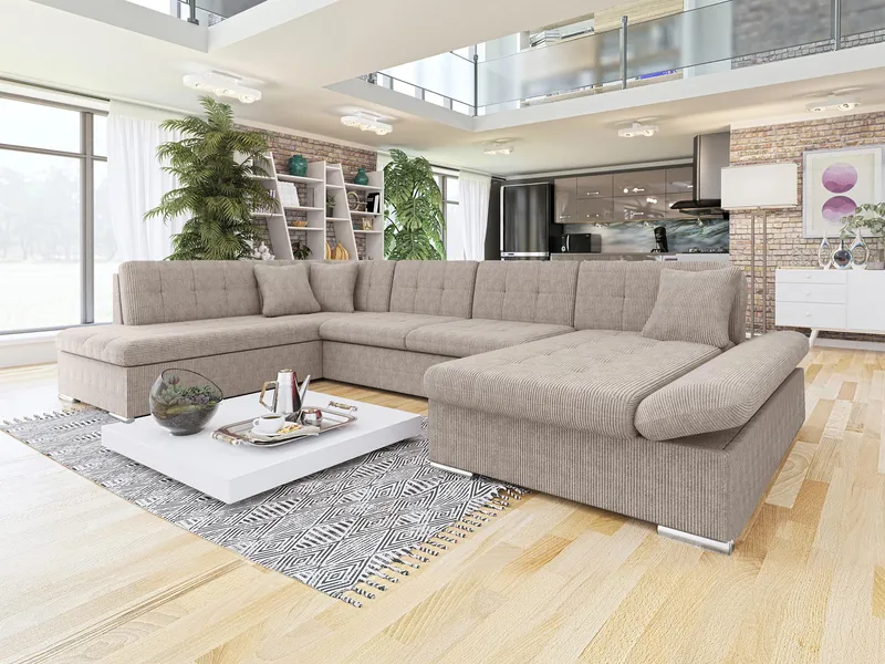 hjørnesofa Bergen Poso 03 Venstrevendt - Møbler - Sofaer - Sovesofaer - Hjørnesovesofa