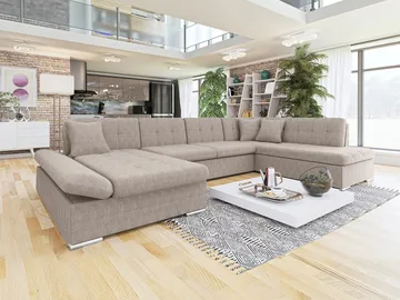 hjørnesofa Bergen Poso 03 Høyrevendt - Møbler - Sofaer - Sovesofaer - Hjørnesovesofa