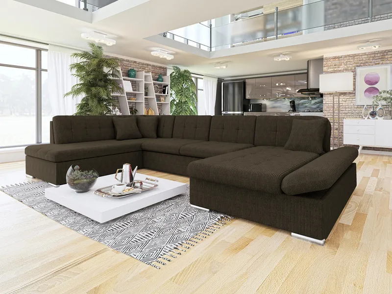 hjørnesofa Bergen Poso 06 Venstrevendt - Møbler - Sofaer - Sovesofaer - Hjørnesovesofa