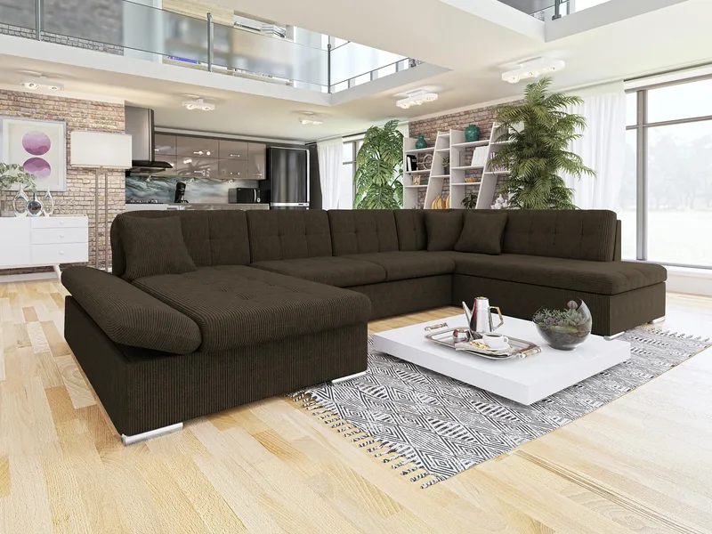 hjørnesofa Bergen Poso 06 Høyrevendt - Møbler - Sofaer - Sovesofaer - Hjørnesovesofa
