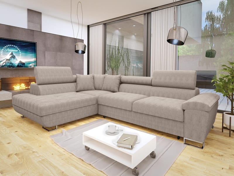 hjørnesofa Cotere Poso 03 Venstrevendt - Møbler - Sofaer - Sovesofaer - Hjørnesovesofa