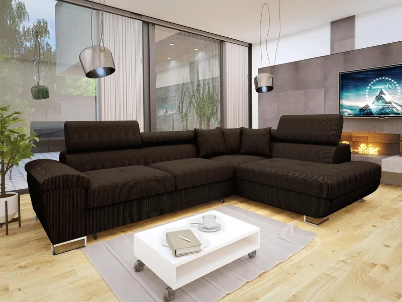 hjørnesofa Cotere Poso 06 Høyrevendt - Møbler - Sofaer - Sovesofaer - Hjørnesovesofa