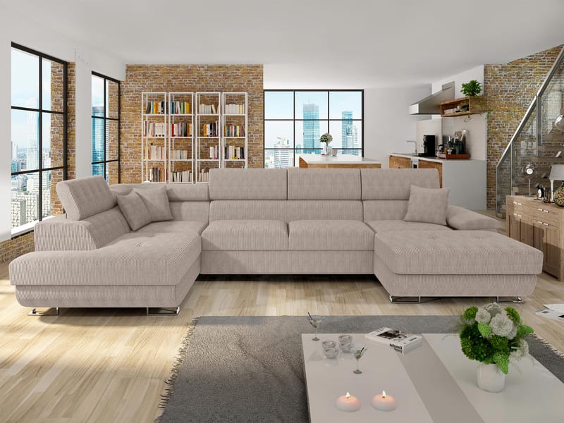 hjørnesofa Cotere Poso 03 Venstrevendt - Møbler - Sofaer - Sovesofaer - Hjørnesovesofa