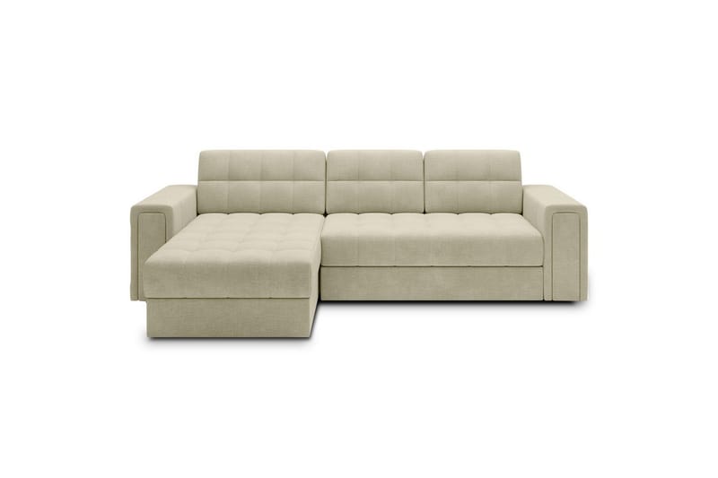 Hjørnesofa Eltap Blenvi 260x150x82 cm - Monolith 04, Beige - Møbler - Sofaer - Sovesofaer - Sovesofa divan
