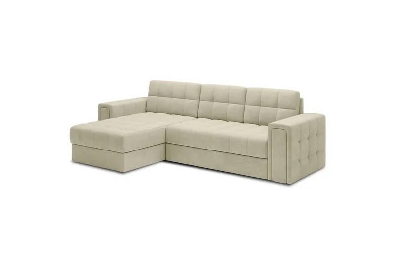 Hjørnesofa Eltap Blenvi 260x150x82 cm - Monolith 04, Beige - Møbler - Sofaer - Sovesofaer - Sovesofa divan