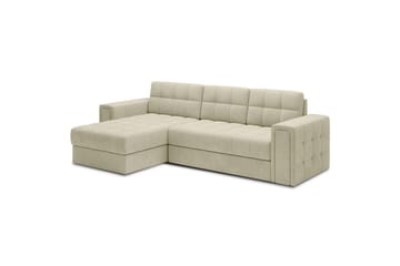 Hjørnesofa Eltap Blenvi 260x150x82 cm - Monolith 04, Beige - Møbler - Sofaer - Sovesofaer - Sovesofa divan