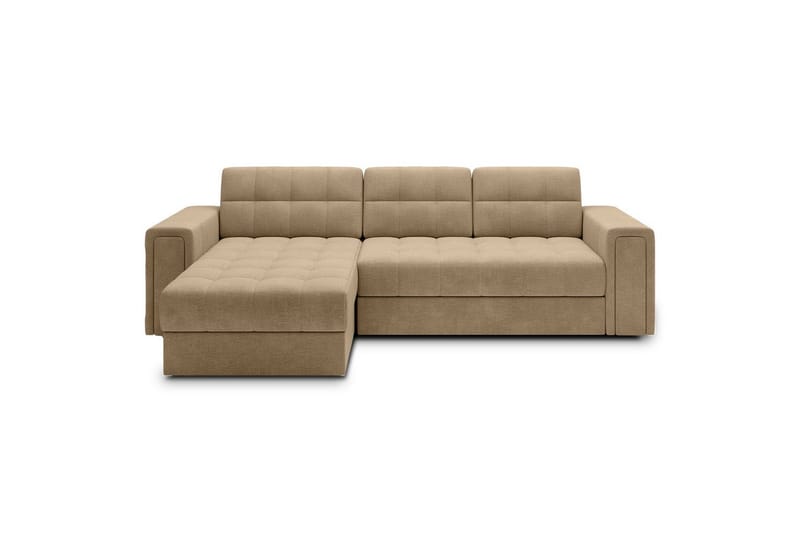 Hjørnesofa Eltap Blenvi 260x150x82 cm - Monolith 09, Beige - Møbler - Sofaer - Sovesofaer - Sovesofa divan