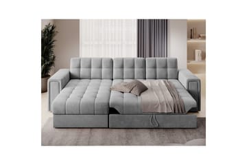 Hjørnesofa Eltap Blenvi 260x150x82 cm - Monolith 84, Grå - Møbler - Sofaer - Sovesofaer - Sovesofa divan