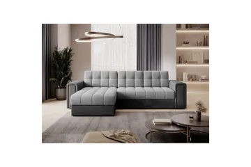 Hjørnesofa Eltap Blenvi 260x150x82 cm - Monolith 84, Monolith 97, Grå - Møbler - Sofaer - Sovesofaer - Sovesofa divan