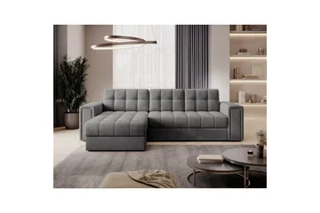 Hjørnesofa Eltap Blenvi 260x150x82 cm - Monolith 85, Grå - Møbler - Sofaer - Sovesofaer - Sovesofa divan