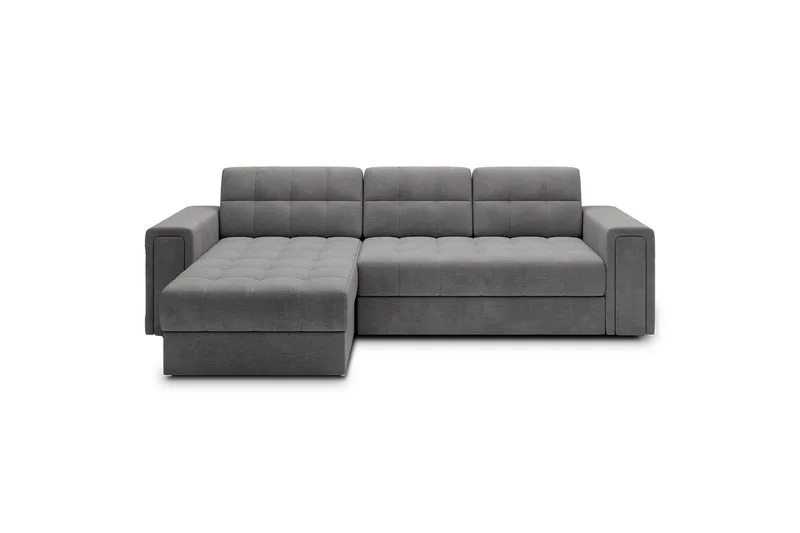 Hjørnesofa Eltap Blenvi 260x150x82 cm - Monolith 85, Grå - Møbler - Sofaer - Sovesofaer - Sovesofa divan
