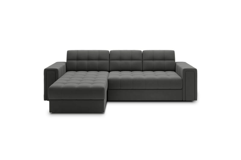 Hjørnesofa Eltap Blenvi 260x150x82 cm - Sola 06, Mørk Grå - Møbler - Sofaer - Sovesofaer - Sovesofa divan