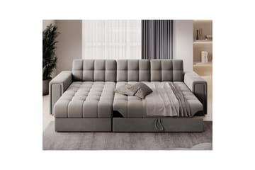 Hjørnesofa Eltap Blenvi 260x150x82 cm - Sola 18, Beige - Møbler - Sofaer - Sovesofaer - Sovesofa divan
