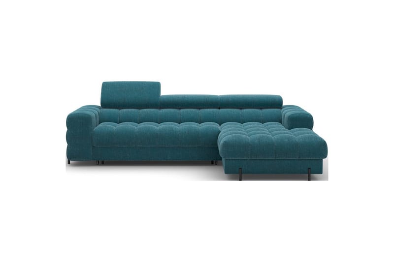 Hjørnesofa Eltap Felro 285x181x93 cm, Amore 40, Blå, Høyre