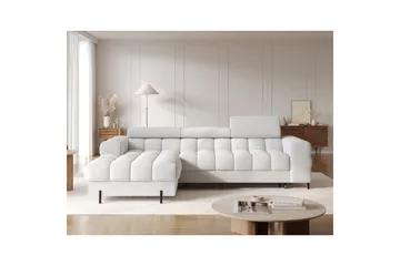Hjørnesofa Eltap Felro 285x181x93 cm - Royal 03, Grå, Venstre - Møbler - Sofaer - Sovesofaer - Sovesofa divan