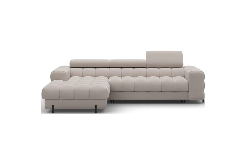 Hjørnesofa Eltap Felro 285x181x93 cm - Royal 18, Beige, Venstre - Møbler - Sofaer - Sovesofaer - Sovesofa divan