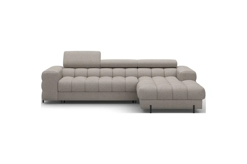 Hjørnesofa Eltap Felro 285x181x93 cm, Royal 20, Beige, Høyre