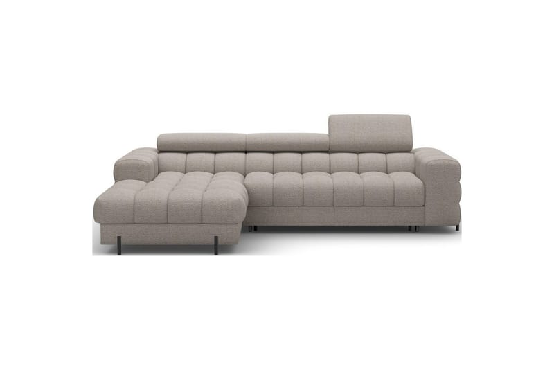 Hjørnesofa Eltap Felro 285x181x93 cm - Royal 20, Beige, Venstre - Møbler - Sofaer - Sovesofaer - Sovesofa divan