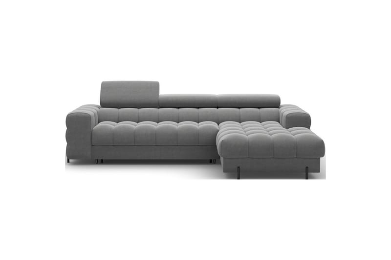 Hjørnesofa Eltap Felro 285x181x93 cm - Sola 06, Mørk Grå, Høyre - Møbler - Sofaer - Sovesofaer - Sovesofa divan