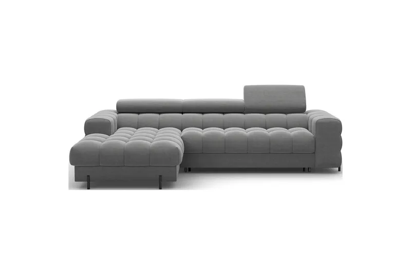 Hjørnesofa Eltap Felro 285x181x93 cm, Sola 06, Mørk Grå, Venstre