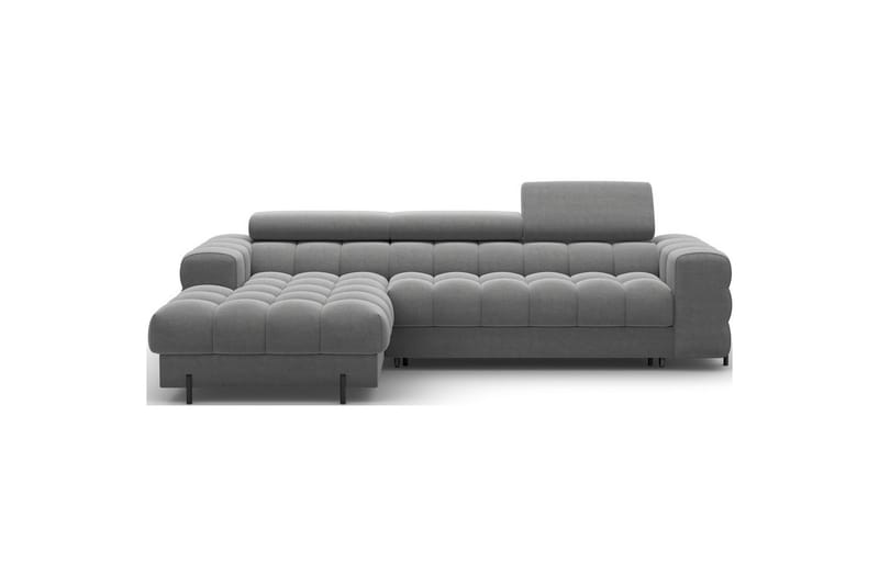 Hjørnesofa Eltap Felro 285x181x93 cm - Sola 06, Mørk Grå, Venstre - Møbler - Sofaer - Sovesofaer - Sovesofa divan