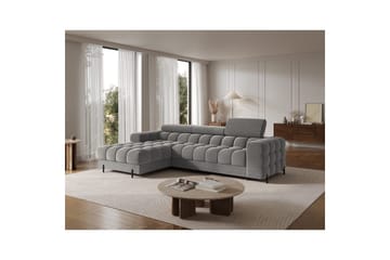 Hjørnesofa Eltap Felro 285x181x93 cm - Sola 06, Mørk Grå, Venstre - Møbler - Sofaer - Sovesofaer - Sovesofa divan