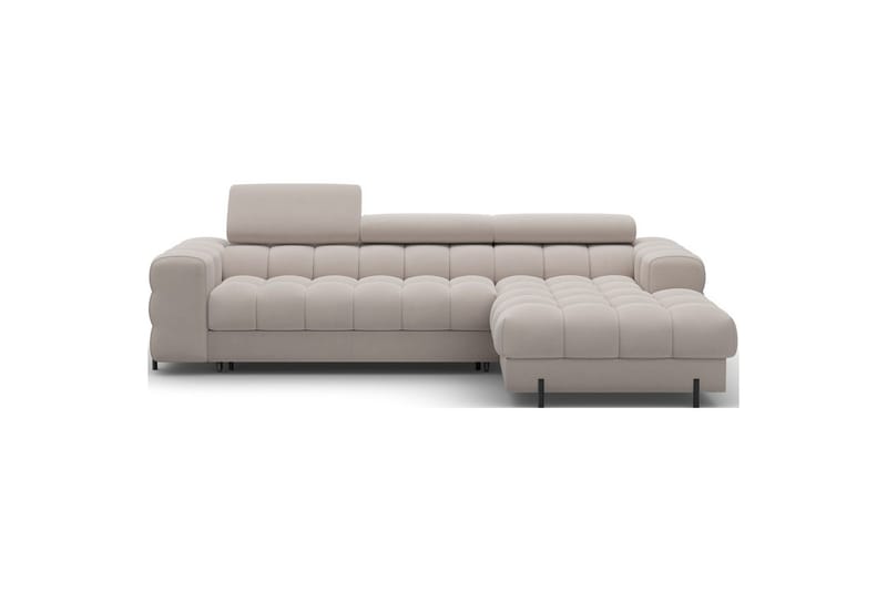 Hjørnesofa Eltap Felro 285x181x93 cm - Sola 18, Beige, Høyre - Møbler - Sofaer - Sovesofaer - Sovesofa divan