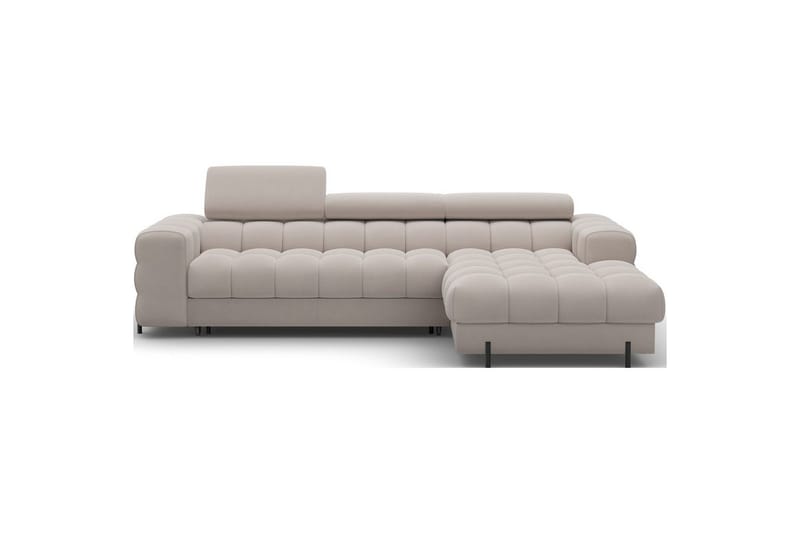Hjørnesofa Eltap Felro 285x181x93 cm, Sola 18, Beige, Høyre