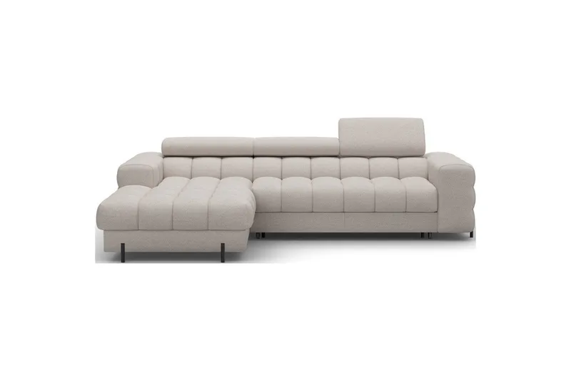 Hjørnesofa Eltap Felro 285x181x93 cm, Sola 18, Beige, Venstre