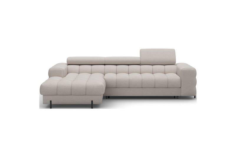 Hjørnesofa Eltap Felro 285x181x93 cm - Sola 18, Beige, Venstre - Møbler - Sofaer - Sovesofaer - Sovesofa divan