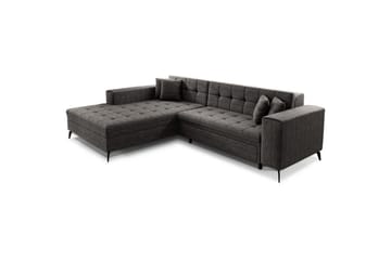 Hjørnesofa Eltap Solange 292x196x84 cm - Berlin 01, Grå, Venstre - Møbler - Sofaer - Sovesofaer - Sovesofa divan