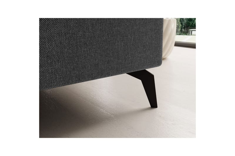 Hjørnesofa Eltap Solange 292x196x84 cm - Inari 96, Mørk grå, Venstre - Møbler - Sofaer - Sovesofaer - Sovesofa divan